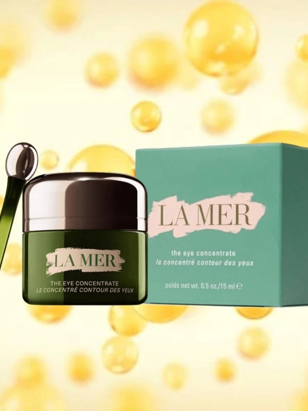 La Mer Eye Concentrate Cream Eye Wrinkle Lines Remove 0.5oz 15ml New - Picture 3 of 4